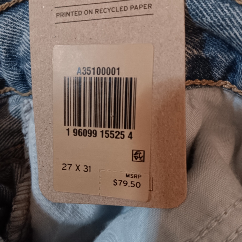 Levi's Women's 94' Baggy Jeans New - Picture 3 of 5